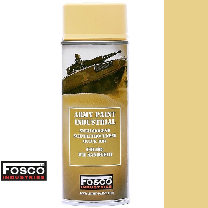 bombe peinture militaire fosco SANDGELB