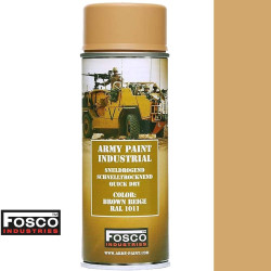 bombe peinture militaire fosco  BROWN BEIGE RAL 1011