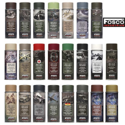 Fosco matte military spray paint - BROWN BEIGE RAL 1011 400ml
