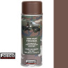 peinture camouflage aérosol mate marron MUD BROWN