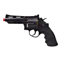 AIRSOFT GAS REVOLVER 4" BLACK