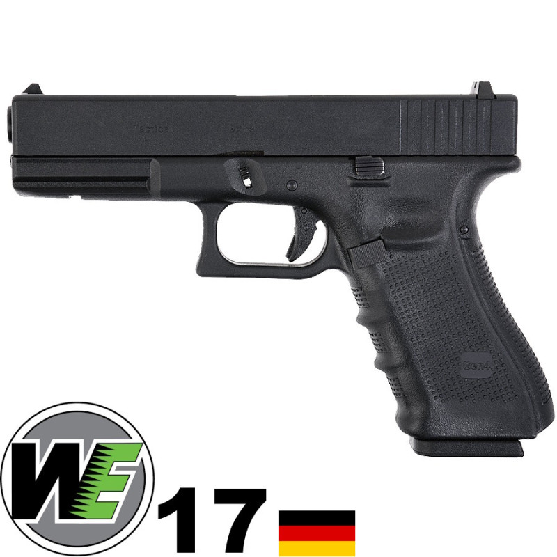 pistolet airsoft gaz we r17 gen4 gbb 6mm