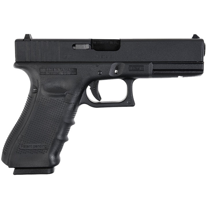 arme de poing airsoft semi-automatique we r17 avec drapeau allemand