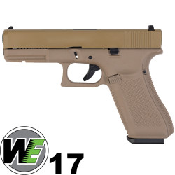 Pistolet airsoft gaz blowback tan WE MK1 Gen5 type Glock17