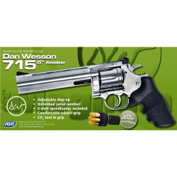 Revolver, GNB, CO2, DW 715, 6 inches , low power, silv