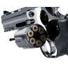 barillet du revolver airsoft dan wesson 715 full metal chromé