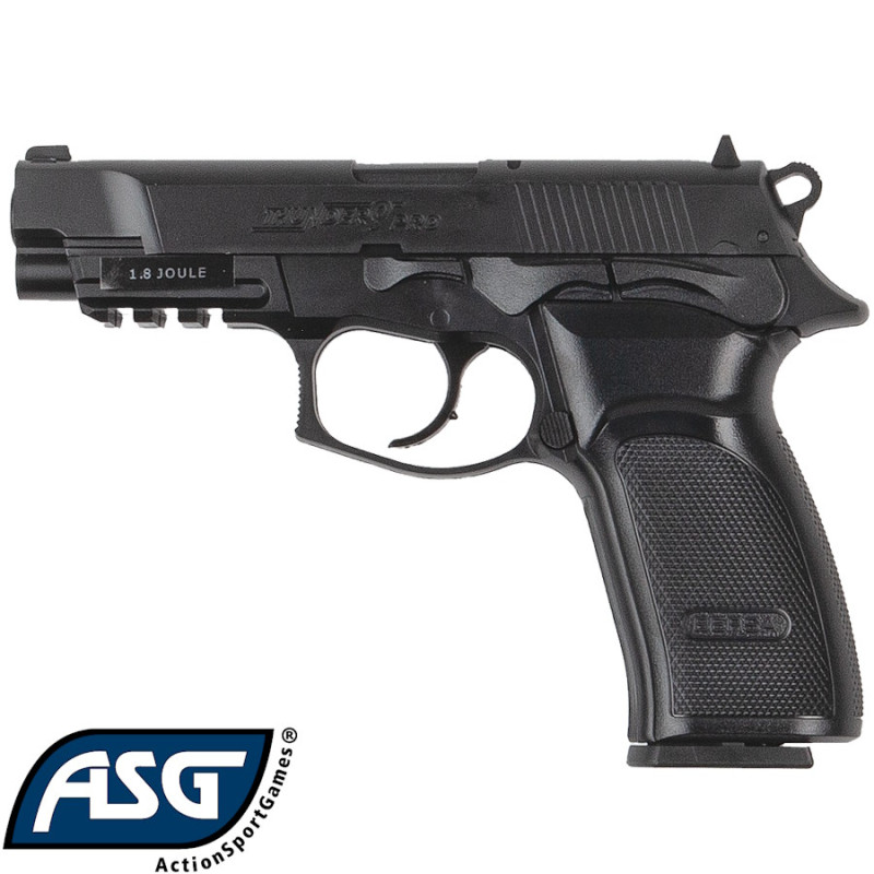 bersa thunder 9 pro pistolet co2 airsoft noir 1.8 joules