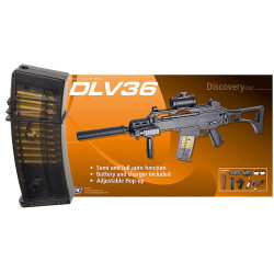 ASG 15263 Charger ASG DLV36 Low Cap 48 Balls - Smoked Transparent (G36 AEG)