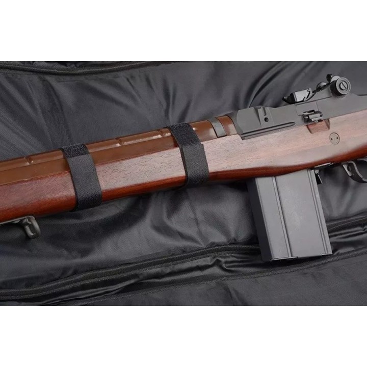Housse airsoft avec options de portage dorsal et poignée