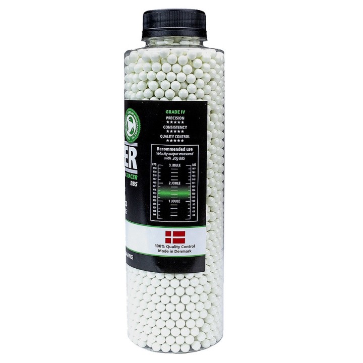 Airsoft Bio BBs 6mm green tracer effect - ASG