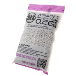 Airsoft BBs BLS Precision 0.20g - BBs 6mm High Accuracy for AEG, GAS and HPA