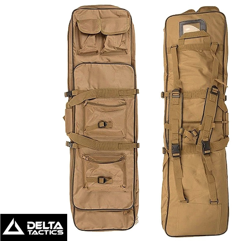housse de transport fusil 85 cm Delta Tactics tan multipoches
