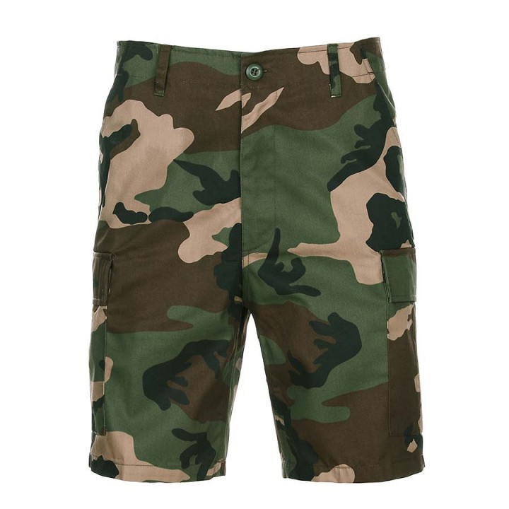Short Fostex BDU, woodland camo XXL