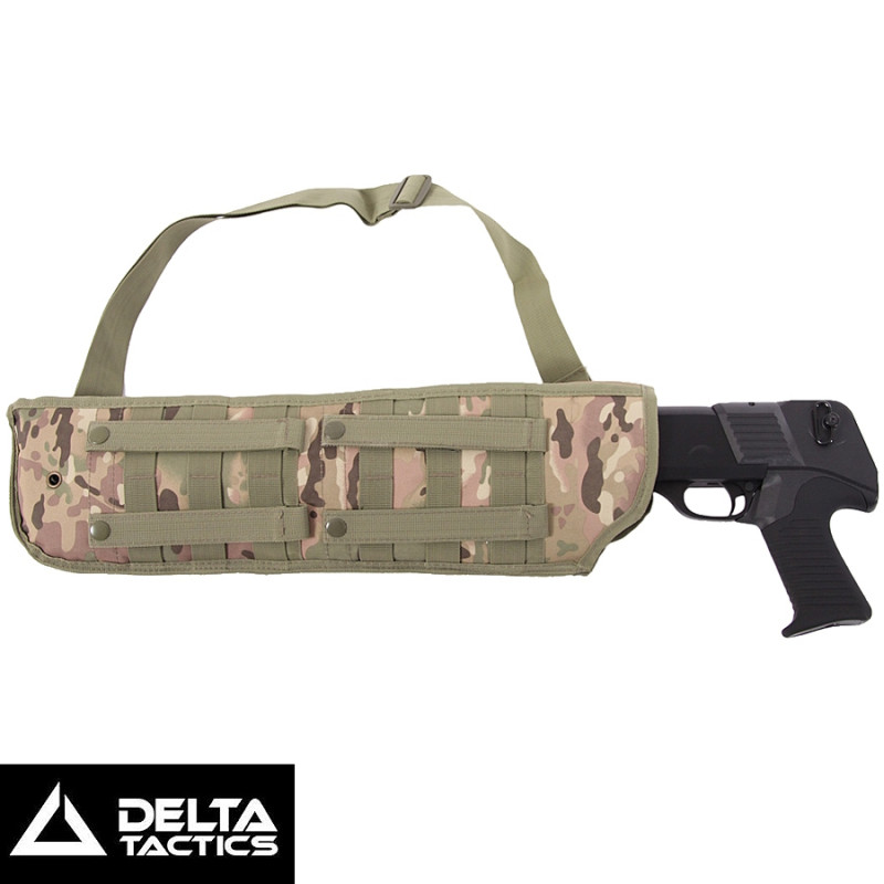 housse fusil airsoft 50cm Delta Tactics polyester 600D système MOLLE