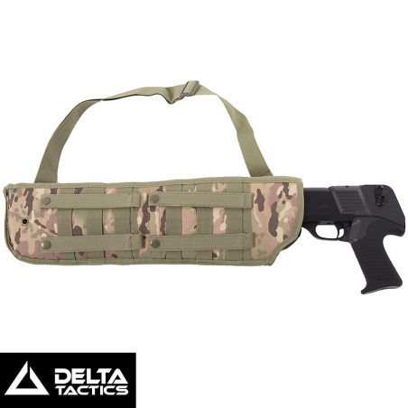 housse fusil airsoft 50cm Delta Tactics polyester 600D système MOLLE