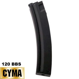 Chargeur MP5 CYMA mid cap métal 120 billes airsoft AEG