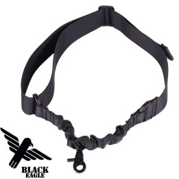 Airsoft 1 Point Strap - Black Tactical Adjustable Nylon