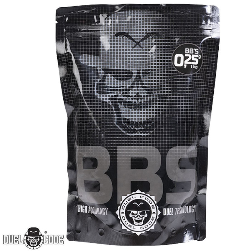 Airsoft BBs 0,25g 6mm high Accuracy Duel Code - 4000 BBs