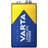 9V Varta Longlife Power 6LR61 - High-power, long-life alkaline battery