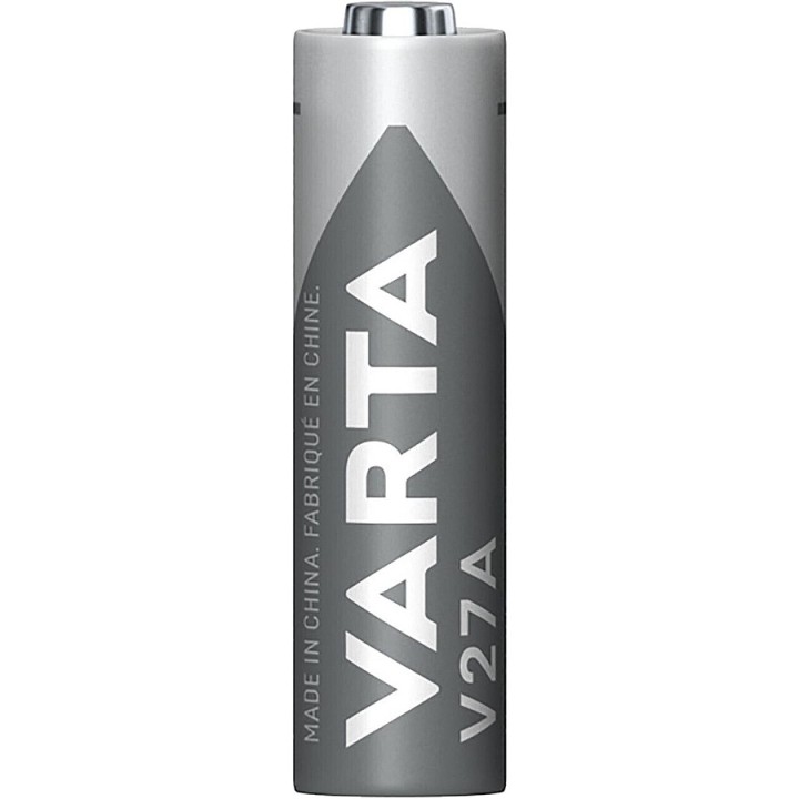 Pile electronique alcaline V27A- 12V -VARTA - blister unitaire