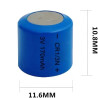 3V lithium battery - 1/3N, DL1/3N, CR1/3N - for laser sights