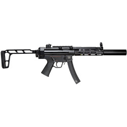 Secutor Virtus VII MP5 AEG airsoft noir avec canon de précision