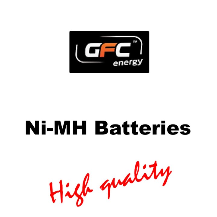 Airsoft battery NiMH 9,6V 1600mAh GFC Energy - Type crane M4 AEG
