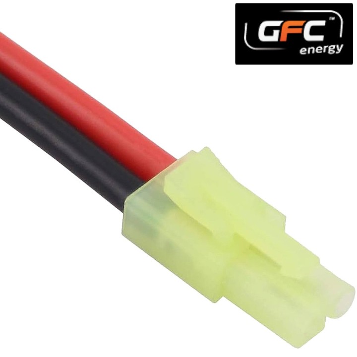 Airsoft battery NiMH 9,6V 1600mAh GFC Energy - Type crane M4 AEG