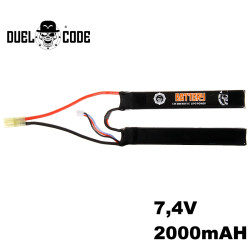 LiPo battery 7.4V 2000mAh 15C Duel Code - Mini...