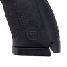 détail du grip texturé et hop-up réglable CZ P-10C