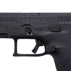 CZ P-10C, full polymer, Gas, Black