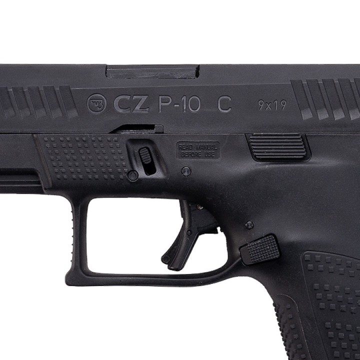 CZ P-10C, full polymer, Gas, Black