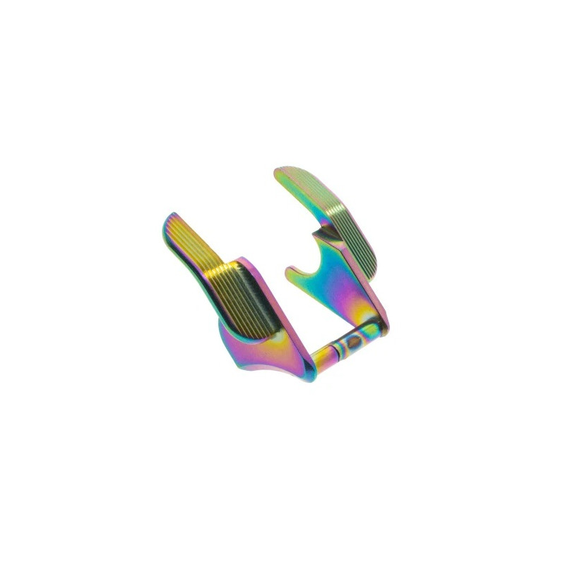 Match Grade Stainless Steel Thumb Safety - Rainbow