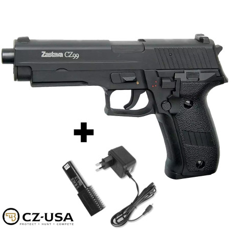 pistolet airsoft électrique ASG CZ99 AEP noir