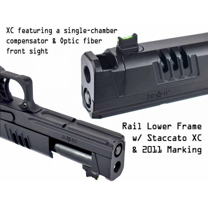 Staccato XC 2011 GBB - Army Armament R618A | Hi-Capa Gas powered Replica