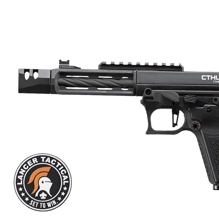 Replica Airsoft GBB CTHULHU Lancer Tactical - Blowback Pistol, Adjustable Hop-Up