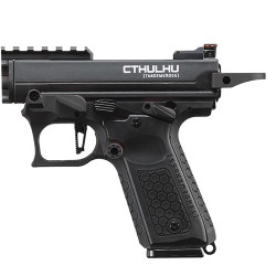Replica Airsoft Gas GBB CTHULHU Lancer Tactical - Blowback Pistol, Adjustable Hop-Up, Fiber Optics