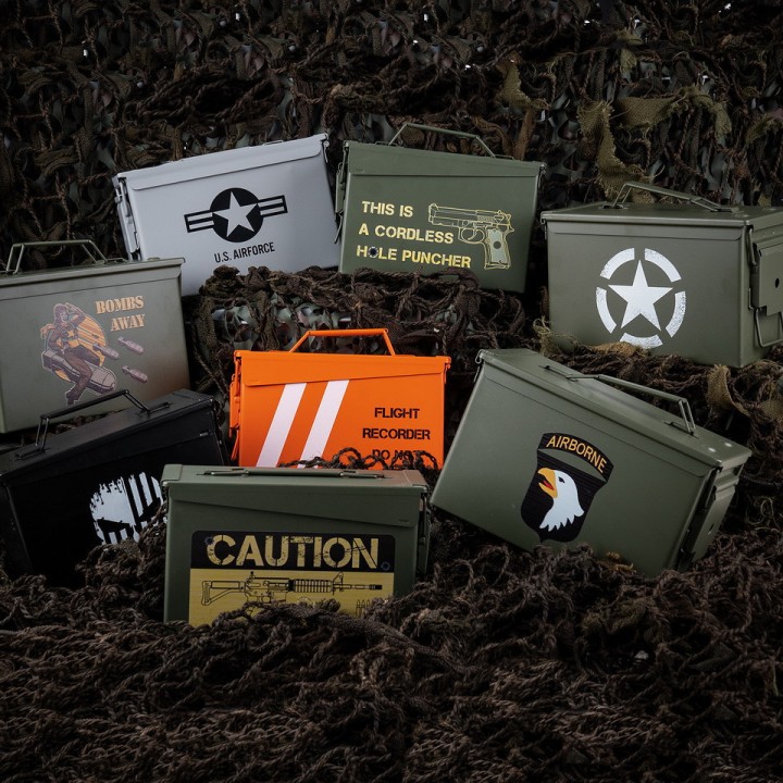 Boîte à munitions Cal. 50mm - 101st Airborne Division