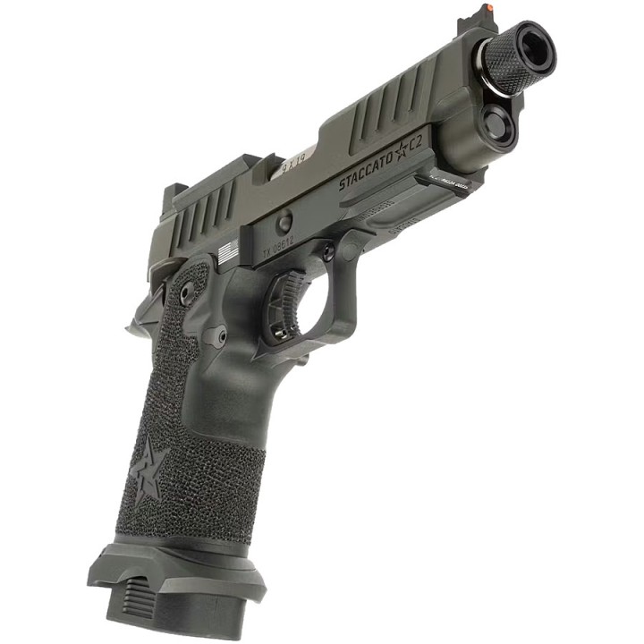 6mmProShop / T8 Staccato C2 Compact 2011 GBB ( Couleur : Noir / Green Gas )