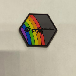 Patch sentinel Gears Hex Rainbow Gun G