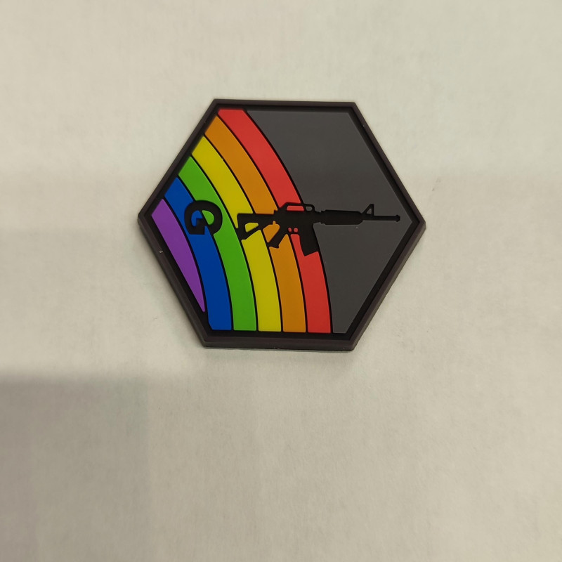 Patch sentinel Gears Hex Rainbow Gun G