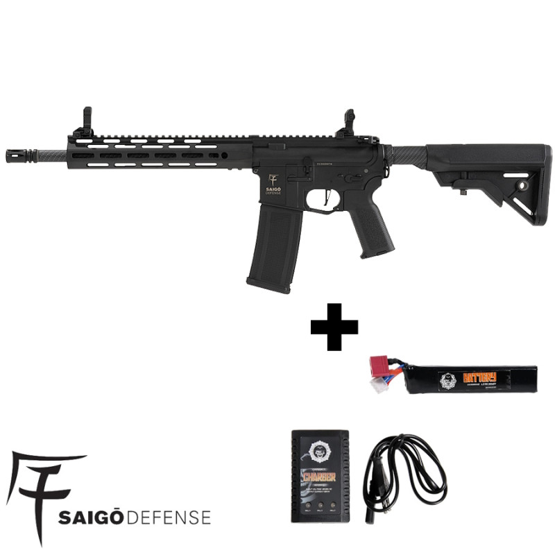 Réplique AEG Saigo Defense Shogun M4 tactique