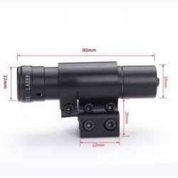 Red Laser Black Eagle Swat V2.0 (rouge)