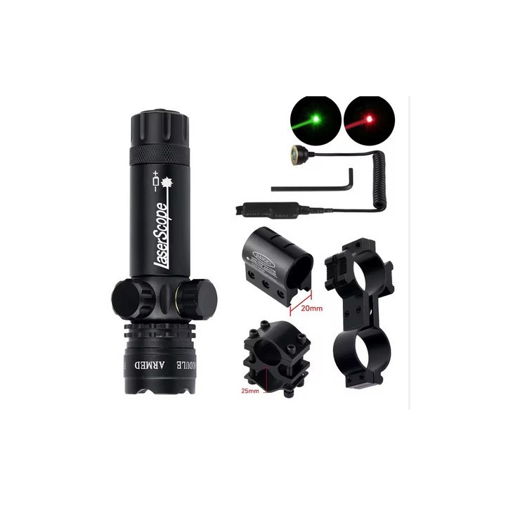 Green Laser Black Eagle commando (vert)