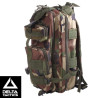 Sac à dos tactique Woodland MOLLE 25L Delta Tactics - Combat airsoft