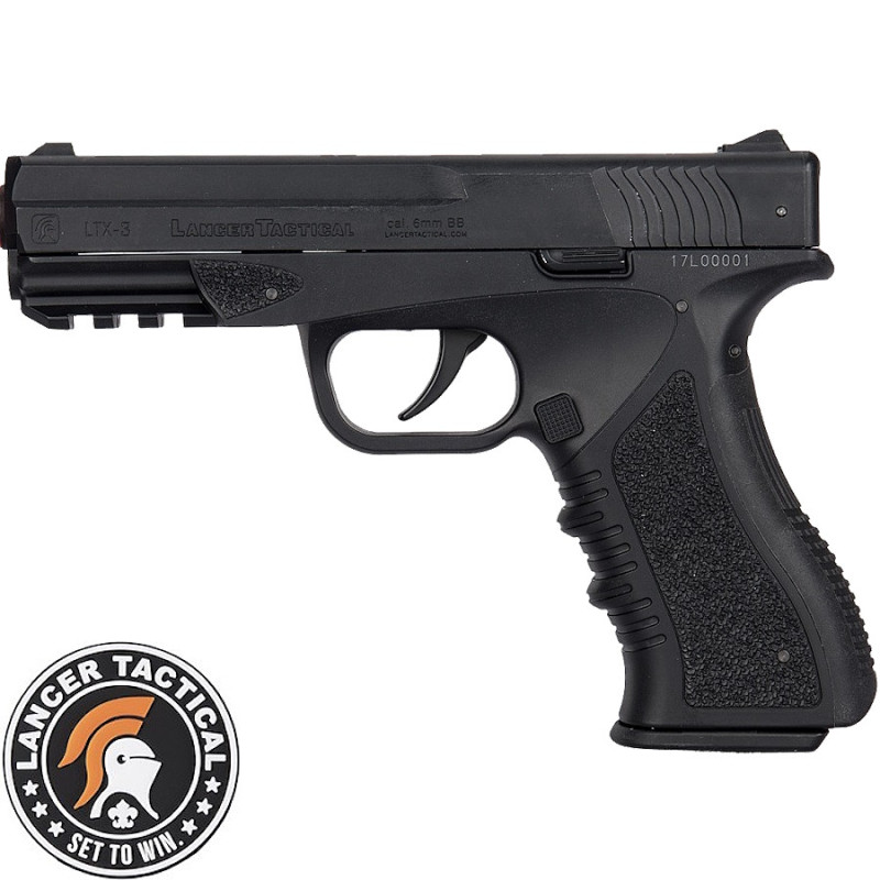Pistol airsoft CO2 Lancer Tactical LTX-3 Blowback 1 Joule