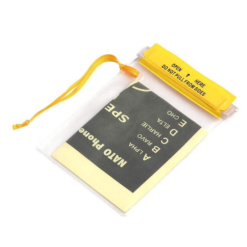 Pochette porte documents,étanche, en PVC, petite