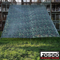 Bâche camo : 2.85 x 5 m