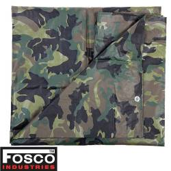 bache-camouflage-woodland-impermeable-oeillets-resistants