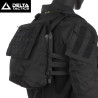 backpanel airsoft delta tactics noir rangement gilet tactique